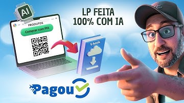 Crie Uma Landing Page com PIX Automático e Entrega Instantânea — 100% Feita com IA