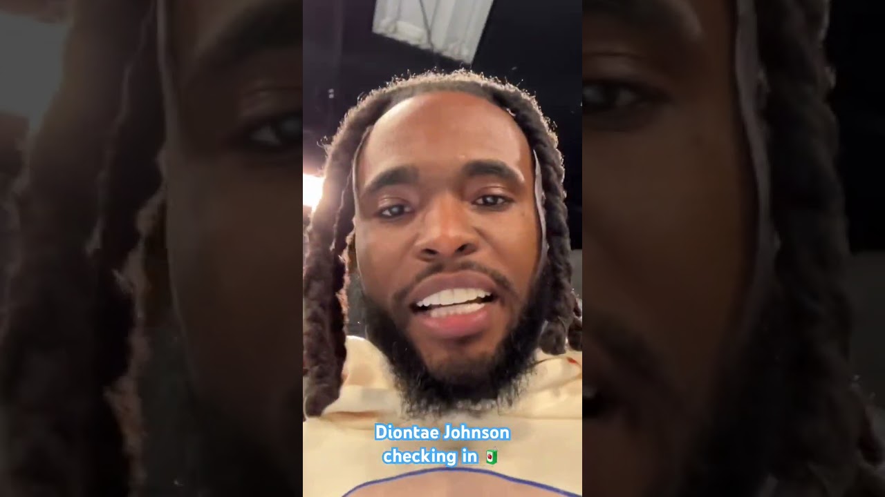 Diontae Johnson is in the Queen City!