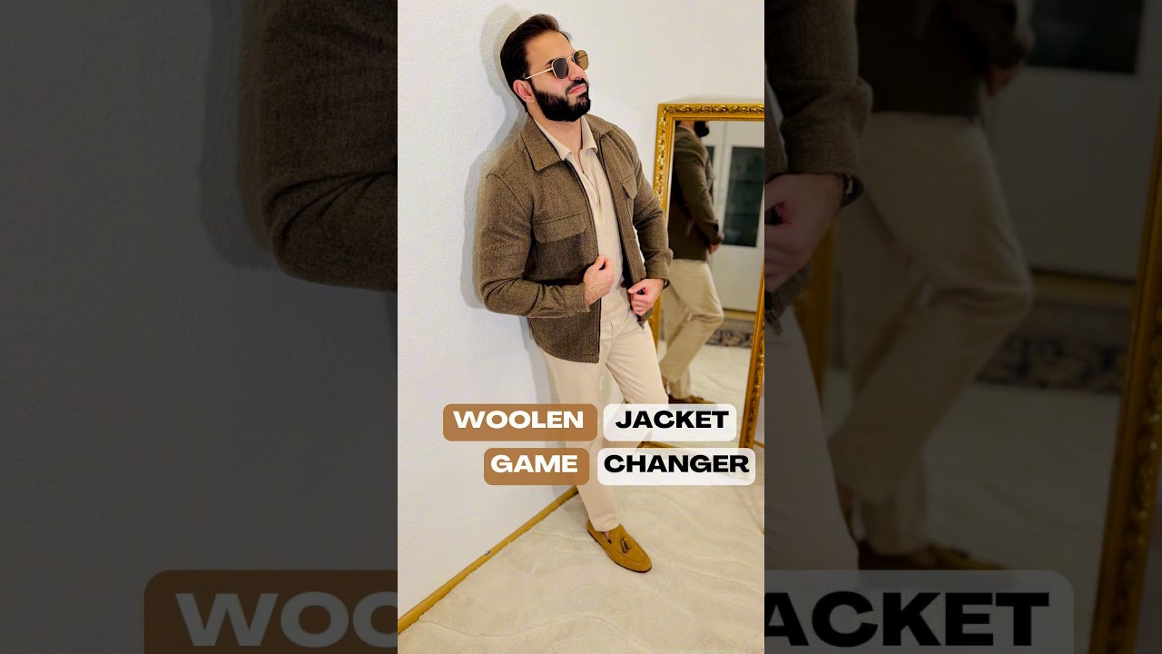 Keeping it cozy with my lovely woolen jacket #woolenwear #stayclassy #grwm #fashiontrends #fashion