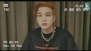 Our lil meow meow on Vlive💜💜|| #minsuga #vlivesuga