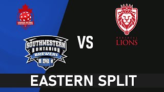 Southwestern Ontario Brewers Vs Montreal Lions CNPL Eastern Split
