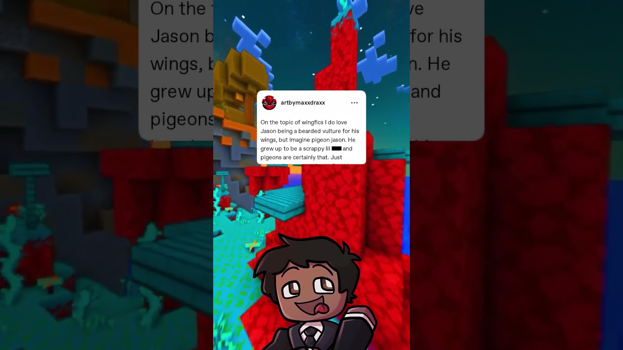 Jason Having Pidgeon Wings!