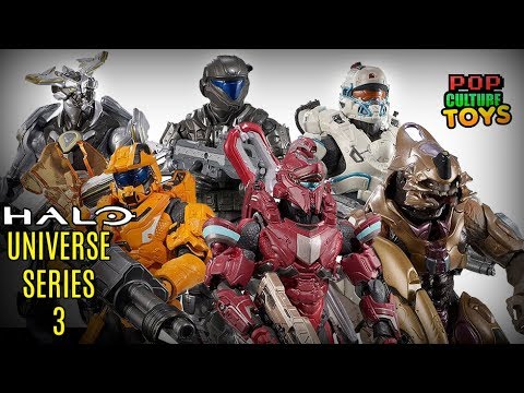 halo mattel wave 3