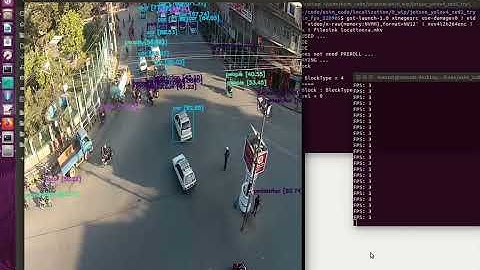 Yolov3 – Visdrone2019 Dataset – Jetson TX2 – Inference FPS – 832x832 Test Video