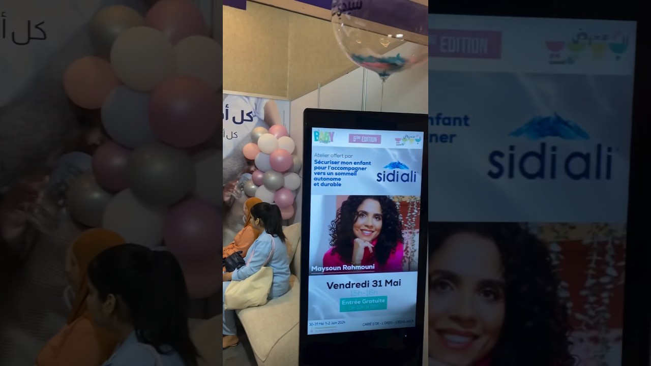 Récap du troisième jour au salon @thebabyshowmorocco @Sidiali 👩‍🍼👶