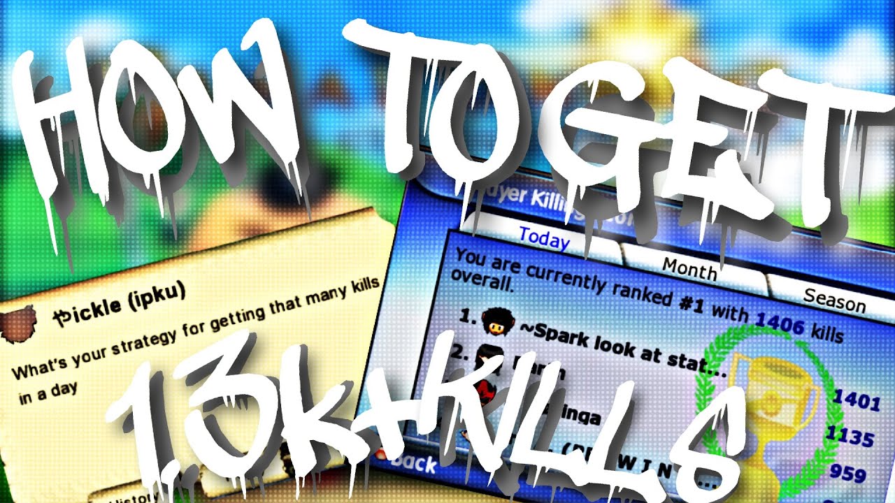 HOW TO GET 1.3k+ KILLS IN ONE DAY GRAAL ONLINE CLASSIC 2020