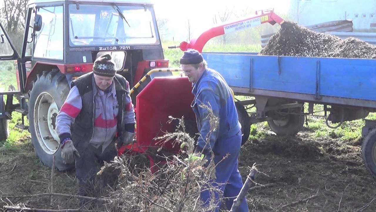 Rębak do gałęzi Skorpion 160 R - Teknamotor