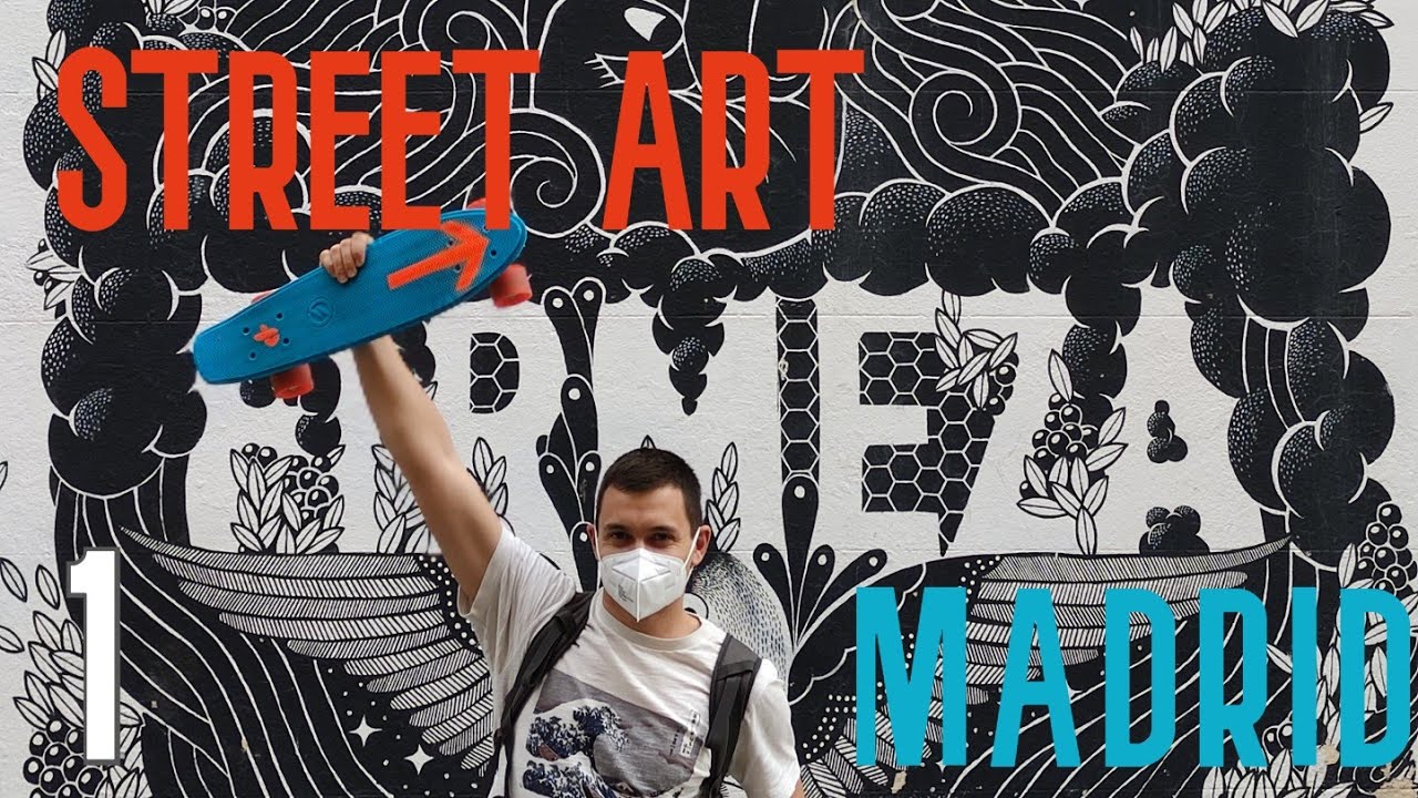 STREET ART en MADRID: Malasaña y Chueca EN 3 MINUTOS