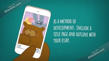 An exemplification essay