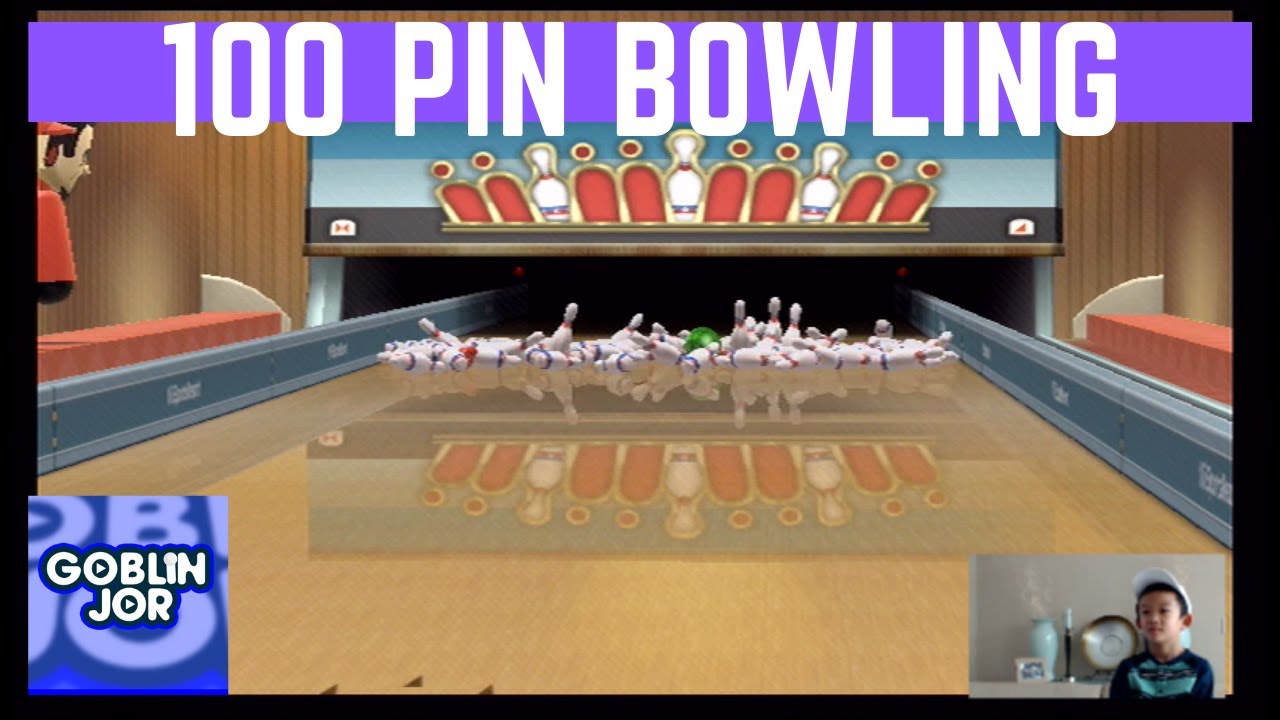 Wii Sports Resort 100 Pin Bowling How to Roll a Strike on Manual Mode YouTube