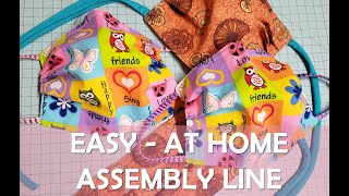 Save Time by Making Multiple Face Masks BATCH SEWING