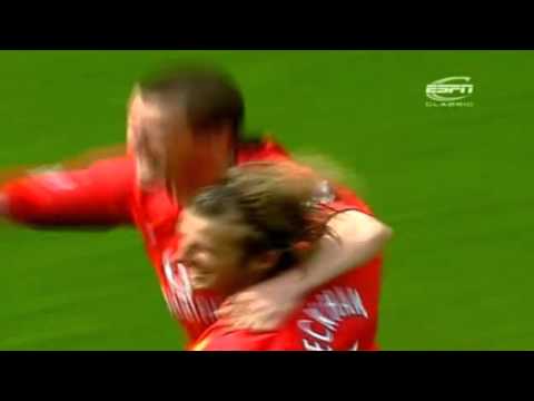 David Beckham Free kick vs Everton