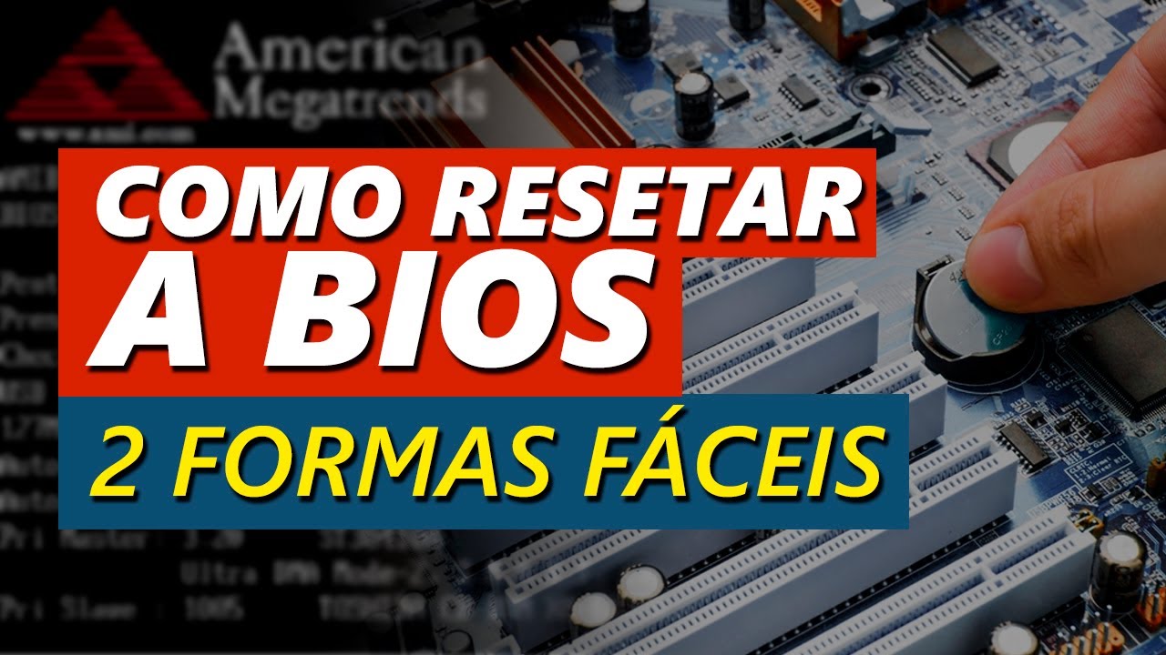 Computador reseta as configurações da BIOS a cada vez que é desligado -  Placas-mãe - Clube do Hardware