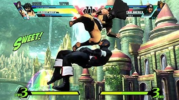 Requested ULTIMATE MARVEL VS. CAPCOM 3 Felicia/Strider Hiryu/Doctor Doom Arcade Gameplay