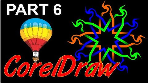 Corel Draw Tips & Tricks Start with a FAT Star and make this Part 6