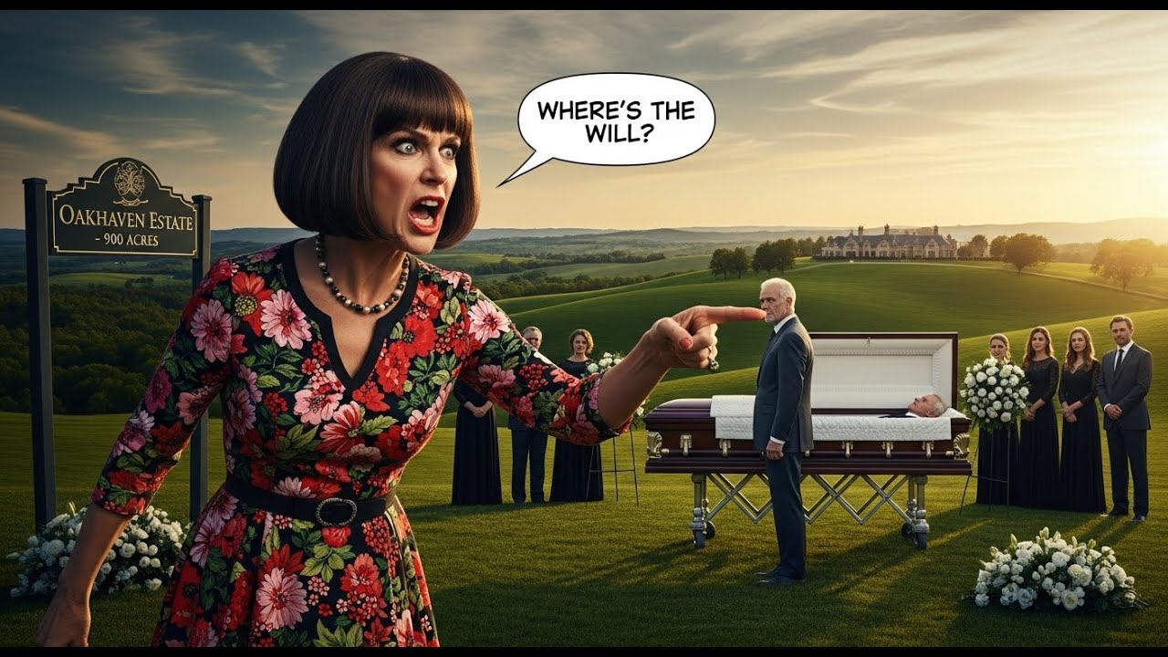HOA Karen Yelled “Where’s the Will?” at a Funeral — That 900-Acre Inheritance Ended Her#hoa