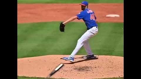 Jacob deGrom Changeup (home plate view)