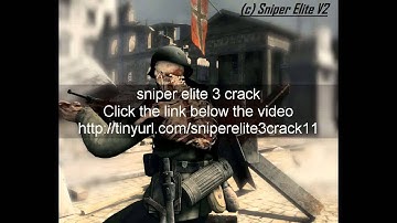 dwonload Sniper Elite 3 Crack!