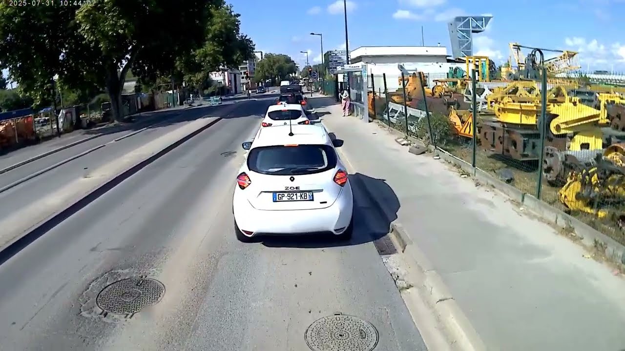 Dashcam poids lourds agglomération de bordeaux(part2)