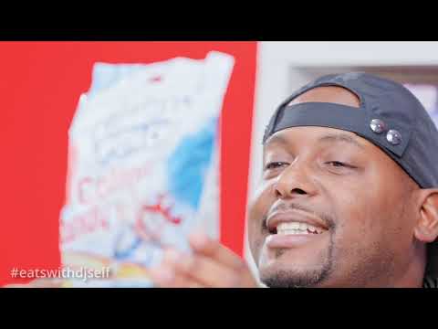 Eats w djself Hawian Punch cotto candy
