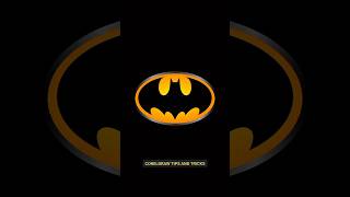 Batman Vector Design in CorelDRAW | Step-by-Step Tutorial 🦇 | Graphic Design Tips #vectorart #shorts
