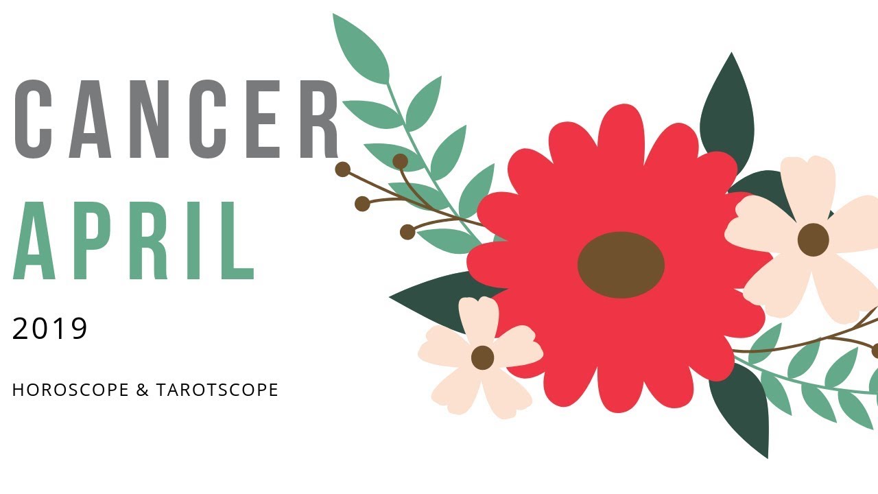 An exciting new offer of happiness 😊CANCER APRIL 2019