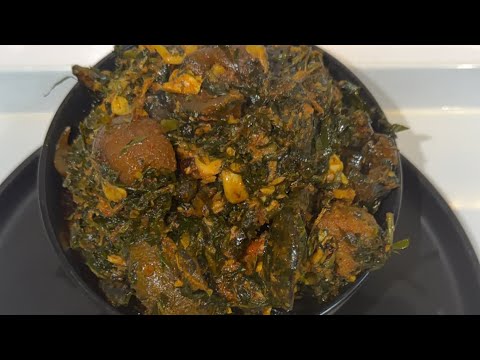 How to make delicious Cameroonian ERU / ERU Recipe (step by step recipe)