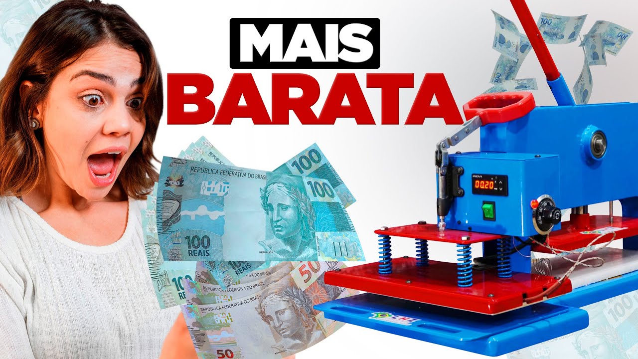 😱A Máquina mais BARATA da categoria!