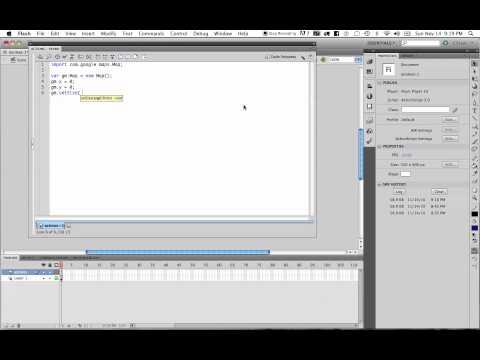 Google Maps with Flash CS5 Tutorial Creating a Map