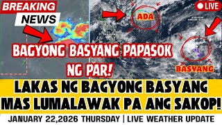 Breaking: Bagyong Basyang Lumalakas Habang Papalapit Sa Par Mga Tutumbking Lugar