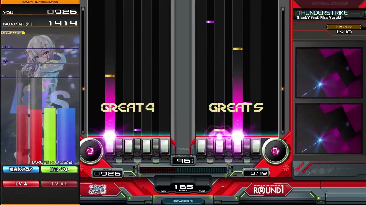beatmania IIDX】THUNDERSTRIKE / BlackY feat. Risa Yuzuki - YouTube