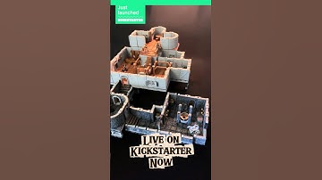 Kickstarter has launched! #dnd #tyrpg #umbraldungeon #tabletopgaming #3dprintedterrain #3dprinting