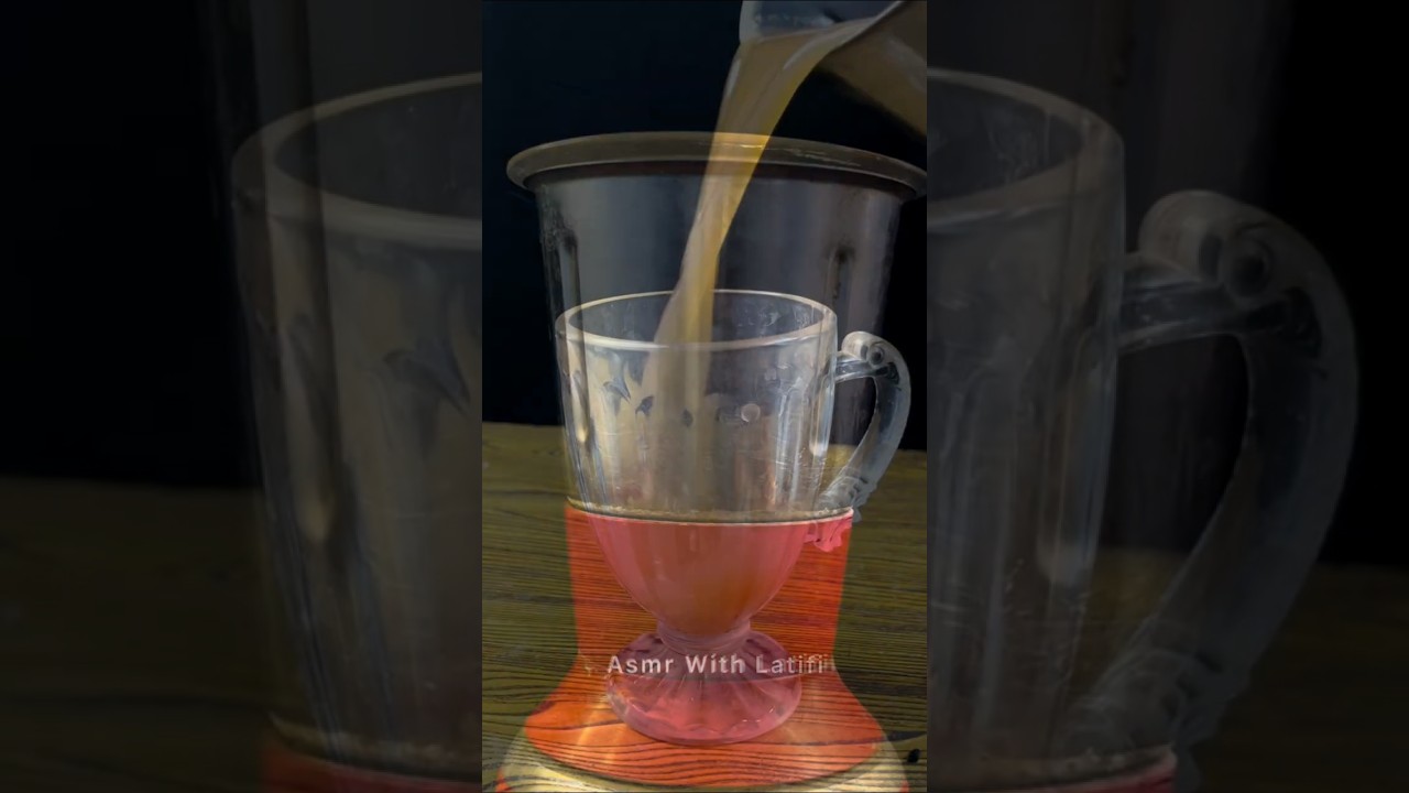 Fresh Pear Juice ASMR | Natural Juice Sounds | Relaxing No Talking