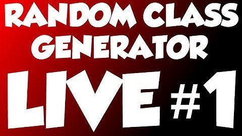 "THE TAC 12!" - Call of Duty: Ghosts - Random Class Generator LIVE #1!