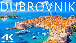 [4K] Dubrovnik 🇭🇷 🌊 The Pearl of the Adriatic | Ancient Walls, Blue Sea & Deep House 🎶