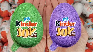 NEW!!! 300 Yummy Kinder Joy Surprise Egg Toys Opening A Lot Of Kinder Joy Chocolate ASMR #4738