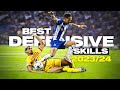 Crazy Football Defensive Skills &amp; Tackles 2023/24 | HD