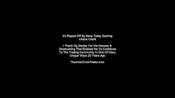 ICT Origins - Power Of 3 Concept