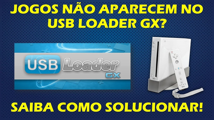 Nintendont + USB Loader GX configurado Melhor Versão