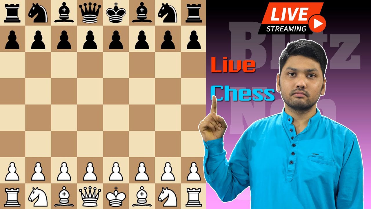 Blitz Chess Live Stream | Non Stop Blitz 3+2 Chess Gameplay - YouTube