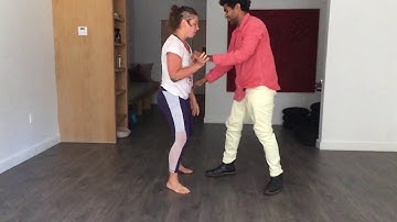 Push Hands Champions Ilona Bito vs. Coach Jan Lucanus - Freestyle Fixed Step Tai Chi (Taiji Tuishou)