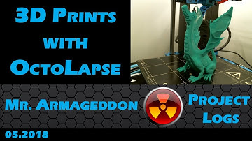 3D Printed Timelapse with OctoLapse
