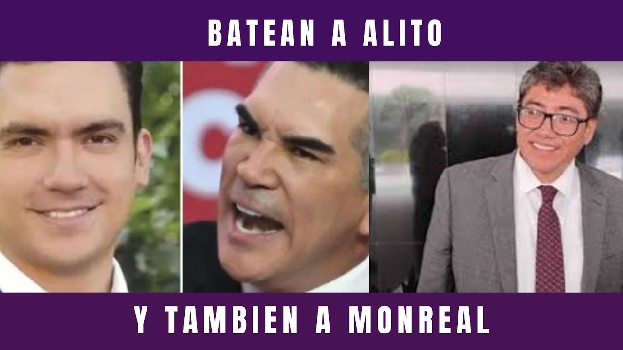 El PAN batea a Alito que queria aliarse para 2027; Saul Monreal queda fuera de la encuesta de Morena