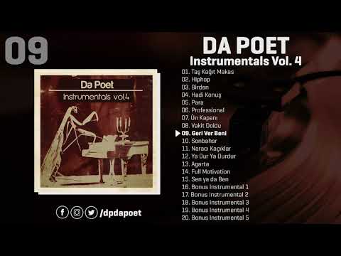 Da Poet - Geri Ver Beni | Instrumentals Vol. 4 (Official Audio)