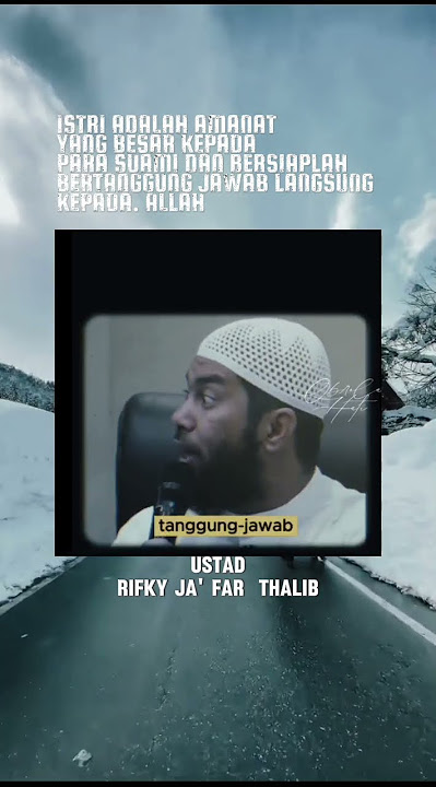 ISTRI ADALAH AMANAT YG HARUS DIJAGA #dakwahislam #suamiistri #ceramah #dakwah #ceramahislam #ngaji