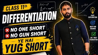 Differentiation Explained Easily 😮 | Class 11 Calculus Basics