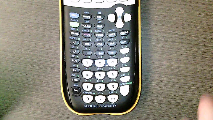 Clear Memory on TI 84