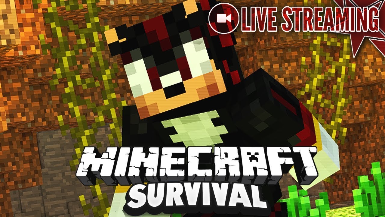 Shadow Plays Minecraft Live Stream! Ft. Rouge, Knuckles, Infinite & Metal Sonic!