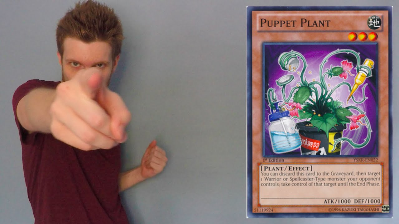 Yugioh! Puppet Plant - STON-EN022 - Common - Unlimited Edition Near