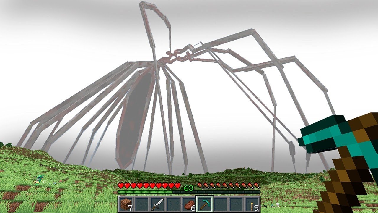 Peperjack Minecraft DODAŁEM GIGANTYCZNE PAJĄKI DO MINECRAFTA !!!! - YouTube